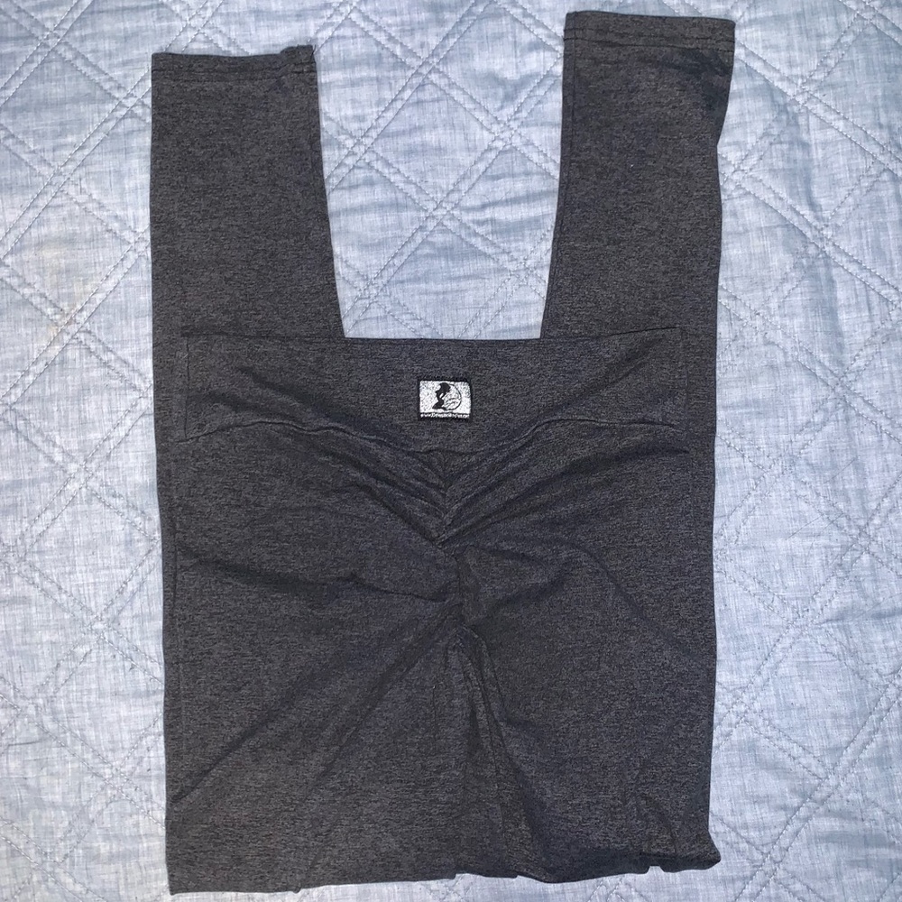 Celestial Bodiez High Waist Charcoal Scrunch Butt Leggings